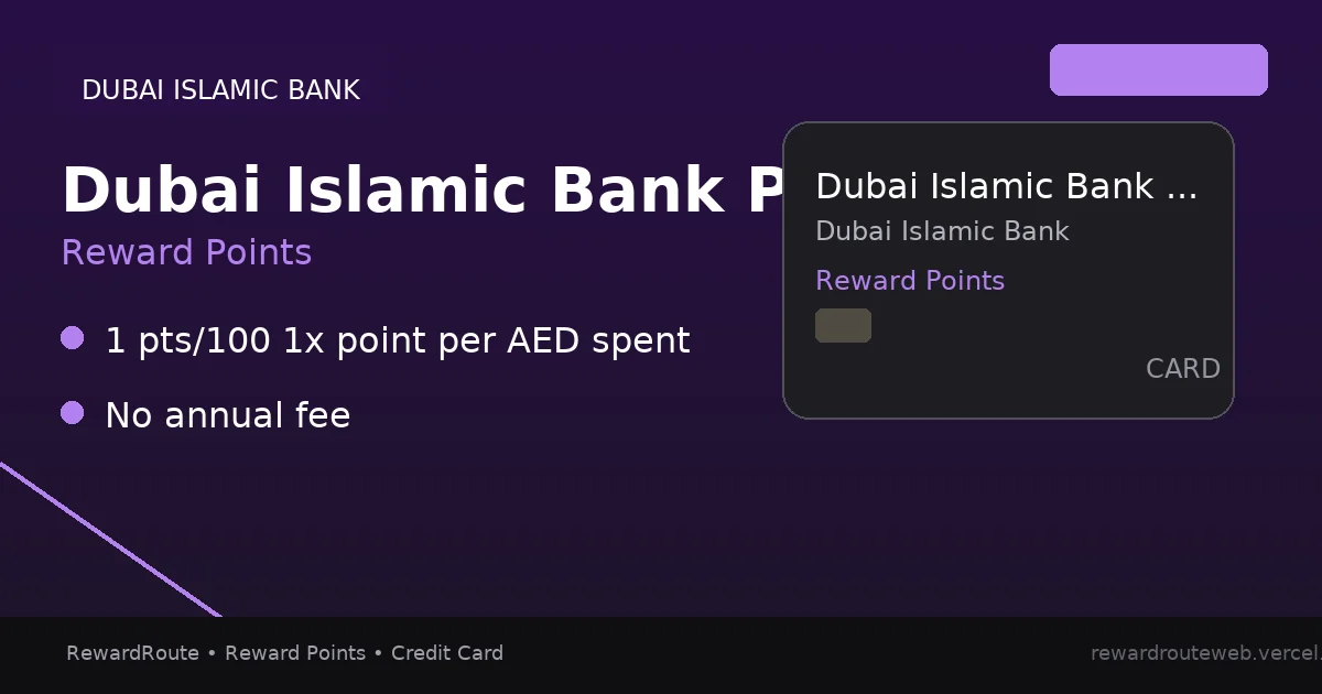 Dubai Islamic Bank Prime Card — Dubai Islamic Bank credit card